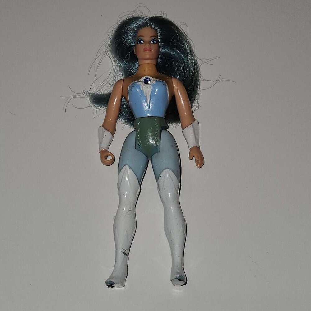 VTG 1984 Frosta She-Ra Action Figure 5.5" Jointed Toy Blue Hair Mattel